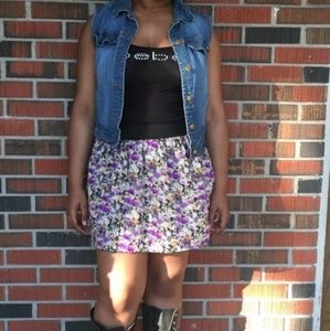 Cute Floral Skirt